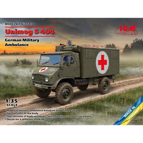 Icm 35138 model unimog - icm,