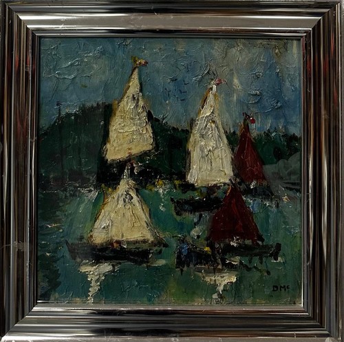 Abstract ships sea oil - at,