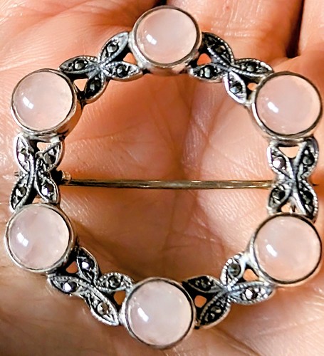 Vintage silver quartz and - silver,