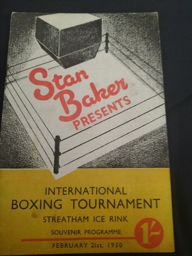 Vintage boxing roger baour - roger, v