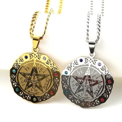 Solomon pentagram pendant - solomon,