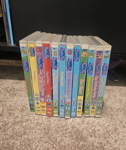 Peppa pig kids - dvd, x12