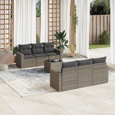 Garden Sofa Set Grey