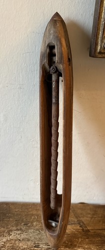Vintage wooden weaving loom - vintage,