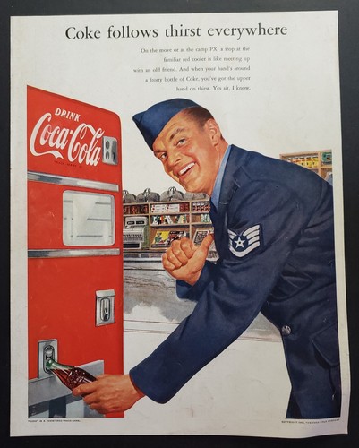 1952 coca cola soda - 1952,
