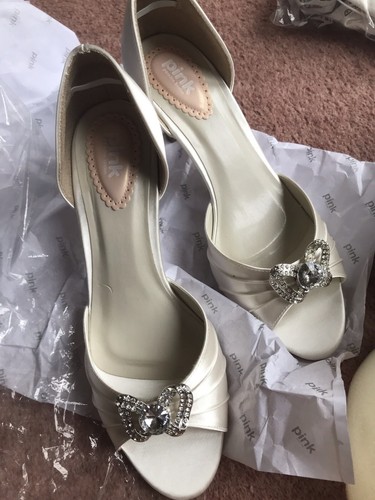 Pink paradox bridal shoes - pink,