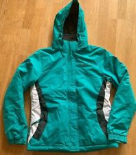 NEW Mountain Warehouse Womens Ski Jacket Coat Moon Teal & White Winter ALL SIZES