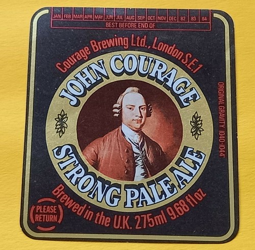 John courage strong pale ale - courage,