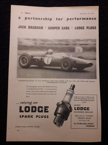 Lodge spark plug vintage - lodge,