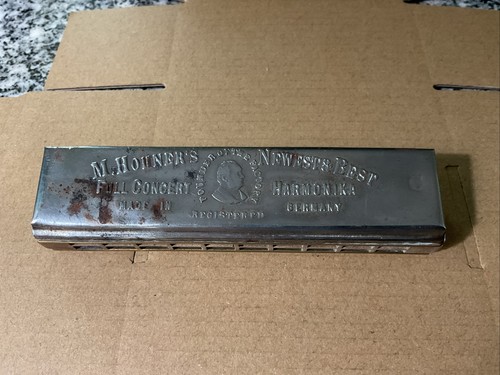 Vintage hohner harmonica - vintage,