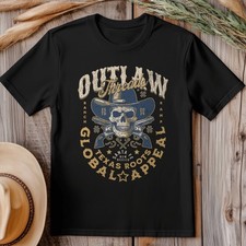 Outlaw Threads T-shirt Western Line Dancing Cowboy T-Shirt