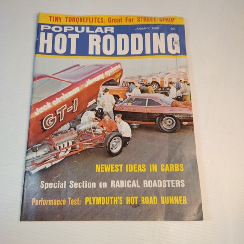 Popular hot rodding magazine - hot,