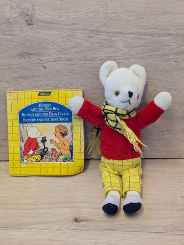 Vintage rupert bear plush - bear,