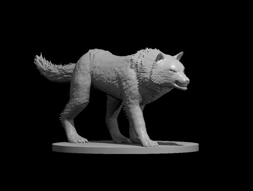 Dungeons dragons dire wolf - dragons,