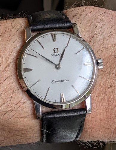 Omega seamaster manual wind - manual, |