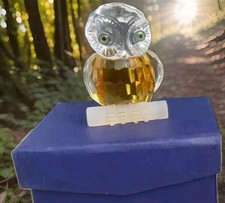 Glass Owl Mini Bird Figurine