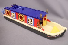 SYLVANIAN FAMILIES Waterside River Canal Boat Playset INCOMPLETE 24" - S89