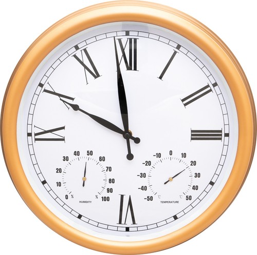 Garden wall clock - garden, 15"