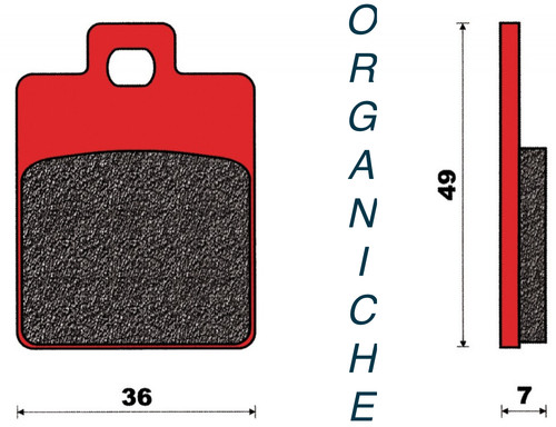 Front brake pads piaggio vespa - piaggio,