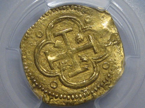 Philip gold escudos cob - philip, ii