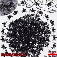 10-500PCS Spider Plastic Fake