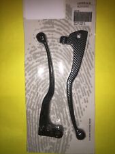 Yamaha TZR50 MBK Nitro 50cc Pattern TNT Carbon Effect Brake and Clutch Lever Set