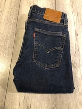 MENS LEVIS 519 SKINNY STRETCH JEANS 29 inch WAIST X 32 inch LEG BLUE.