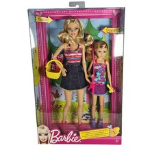 Mattel Barbie And Stacie Sisters Go Fishing 2010 BNIB