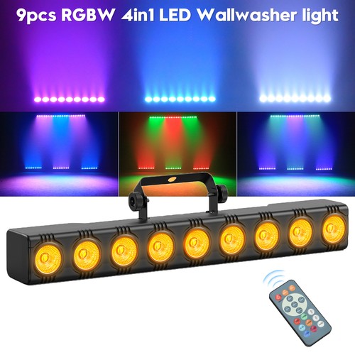 9led rgbw wall wash - rgbw, bar