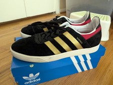 Size 10.5 - adidas Busenitz ADV Low Black Gold Red