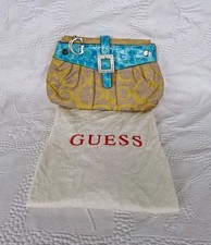 Y2K Guess Monogram Mustard &