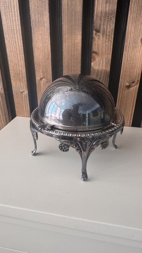 Vintage silver plated - vintage, roll-top