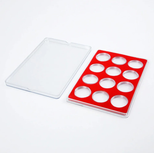 1pc clear coin capsule holder - capsule,