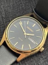 Seiko Solar Day Date Mens