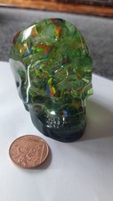 Handmade Resin Skull Ornament