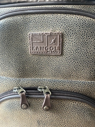 Kangol faux leather - kangol, suitcase
