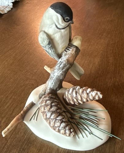 Boehm porcelain chickadee - porcelain, on