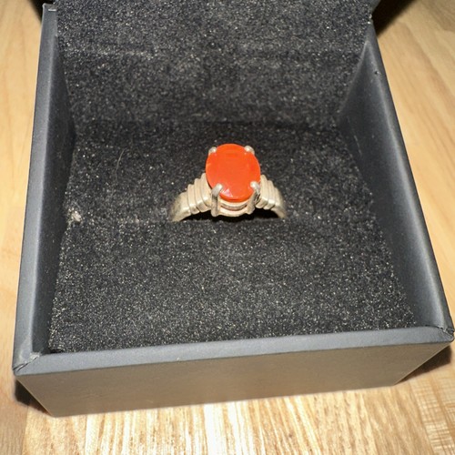 Mexican fire opal ring - mexican,