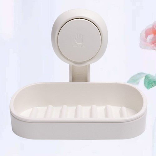 Suction cup soap - dish, double