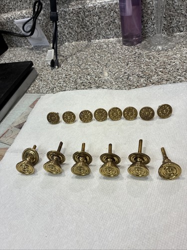 Lot vintage solid brass - of,