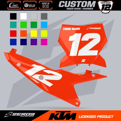 Ktm custom motocross - mx, number