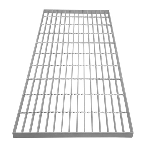 Galvanised steel grating - steel, mesh
