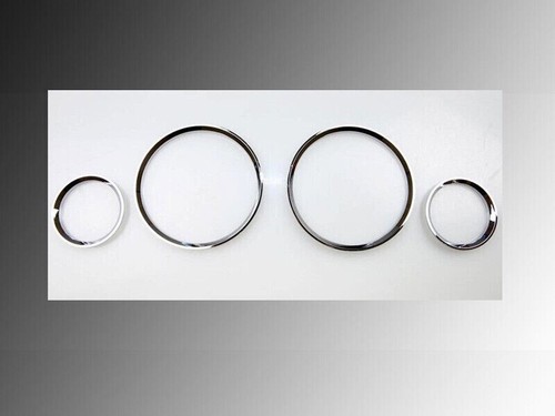 Chrome gauge dial - gauge,