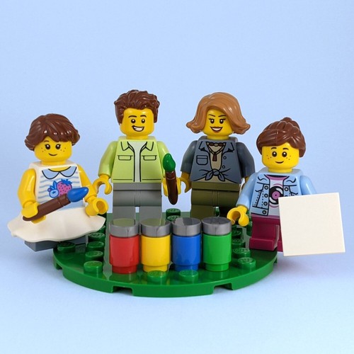 Lego family painting set - family,