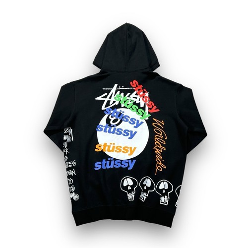 Stussy hoodie large black - stussy,