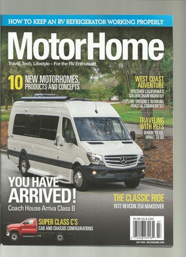 Motorhome magazine july 2019 - motorhome,