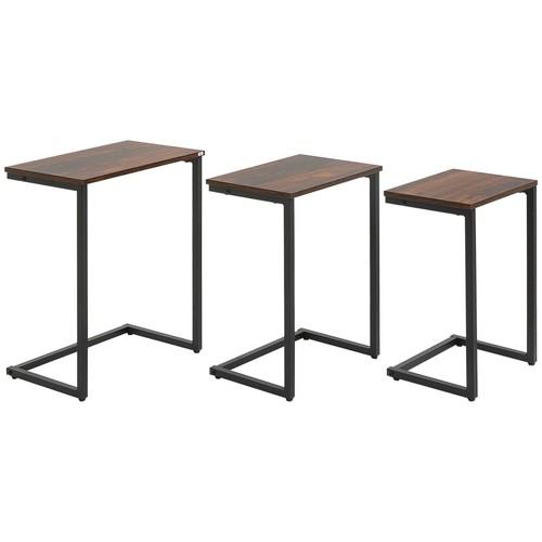 Homcom shaped nesting - homcom, tables