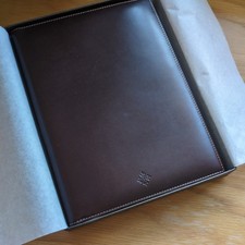 Patek Philippe Leatherette Folio Organiser Writing Pad and Pen Holder