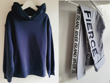 Zara girls blue hoodie and