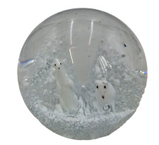 Hand Blown Glass Paperweight